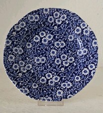 Burleigh ware blue calico - blue,