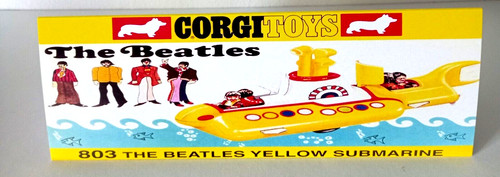 Corgi the beatles yellow - corgi,