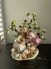 Niderviller Porcelain group figure shepherdess and soldier