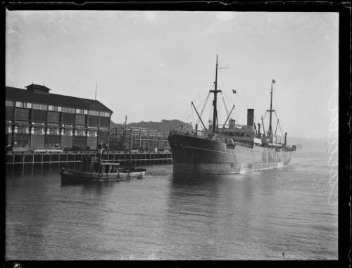 Calula tied a tug - to,