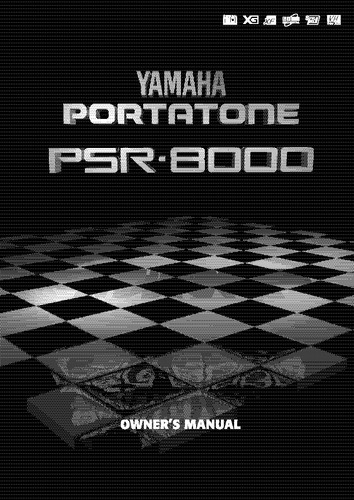 Yamaha psr 8000 instruction - yamaha,