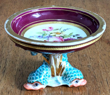 19th Century Porcelain Dolphin