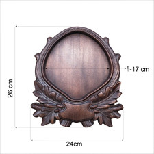 Trophy board for buck, red