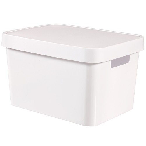 Storage box with lid curver - storage,
