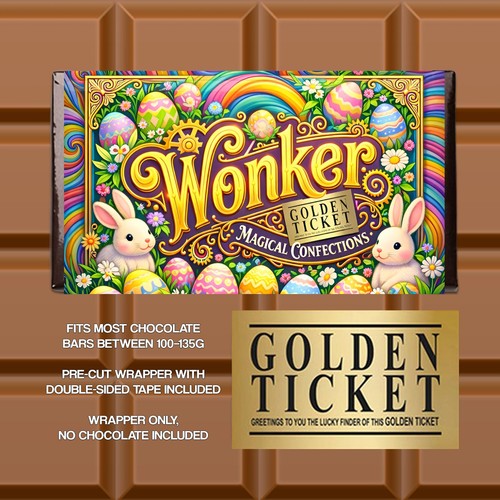 Wonker wrapper golden ticket - wrapper,