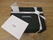 Chanel Magnetic large Empty Gift box 41 x 30 x 18 cm, ribbon, Receipt Holder