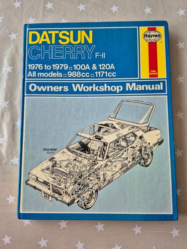 Haynes manual datsun cherry - datsun,