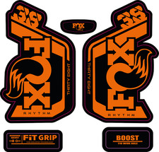 Fox 38 Rhythm Forks Decals