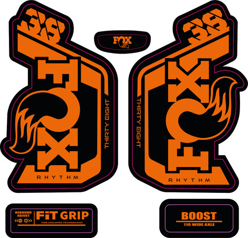 Fox rhythm forks - 38,