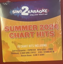 Karaoke Chart Hits CDG Disc -