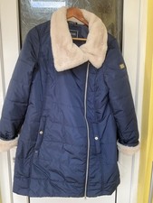 Regatta Ladies Penthea Padded Insulated Coat Size 16 Navy Blue 