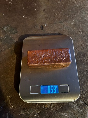 850gram pure copper bar ingot - pure,