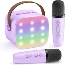 Mini Karaoke Machine with 2