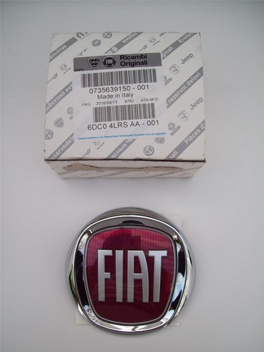 Fiat 500x badge rear 735639150 - badge,