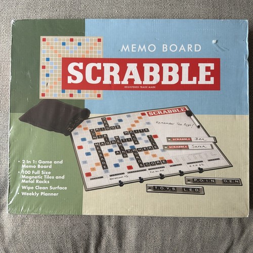 Official scrabble memo board - scrabble,