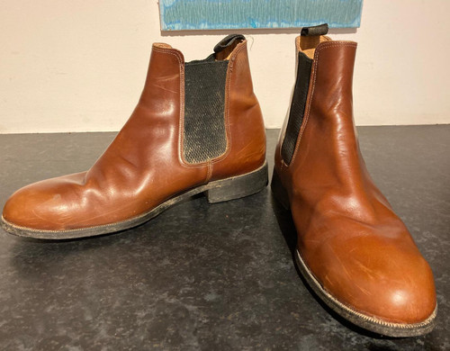 Brown riding boots women's