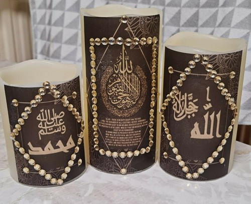 Islamic led candles - led,