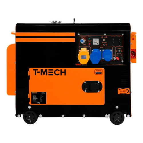 Silent diesel generator - generator, single