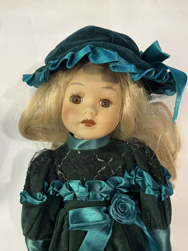 Porcelain doll grace 15 - porcelain, 15.75"