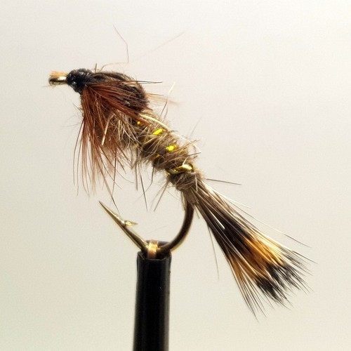 Hares ear nymph fly - x,