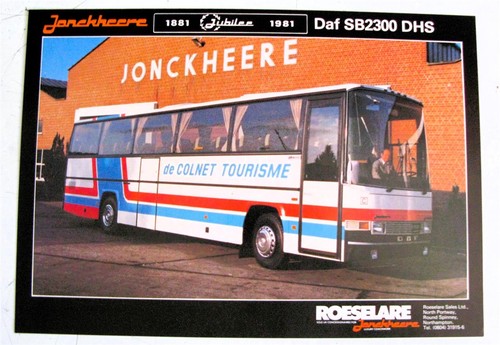 Jonckheere daf sb2300 - sb2300, dhs