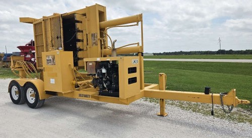 Portable eagle tire baler - eagle,