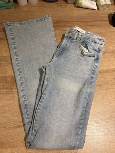 Bershka womens blue light wash - light,