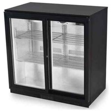 Back Bar Fridge - Bottle Cooler - Back Bar - Sliding Door 