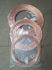 COPPER TUBE SOFT IN COILS 10 AND 30 METRE METRIC AND IMPERIAL SIZES