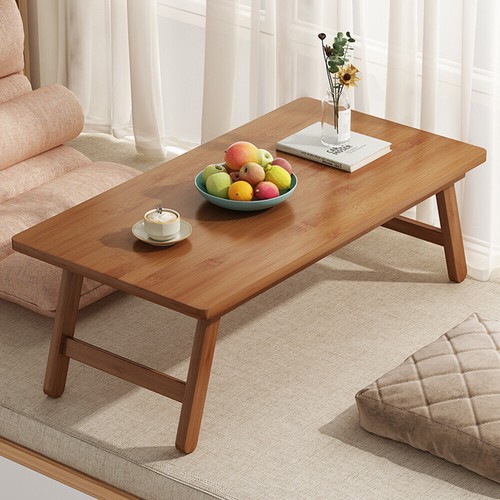 Bamboo folding coffee table - folding,
