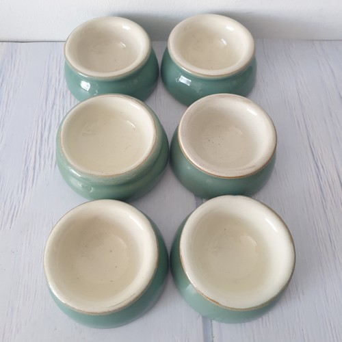 Denby manor green butter pats - denby,