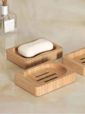 Bamboo Wooden Soap Dish Soap