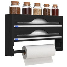4-in-1 Black Kitchen Cling