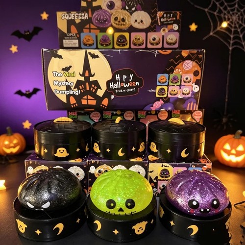 Halloween dumpling squishy toy - halloween,