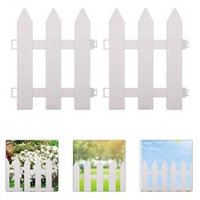  2 Pcs Plastic Garden Mesh Fence Edging for Landscaping Flower Bed Fencing