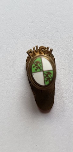Vintage enamel puch moped - vintage,