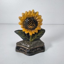 Sunflower Cast Iron Door Stop