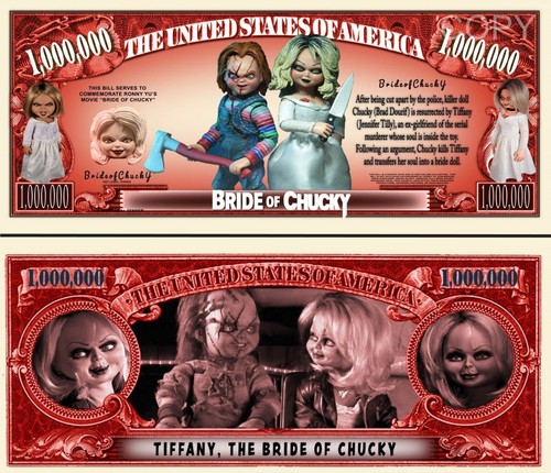 Bride chucky tiffany - of,