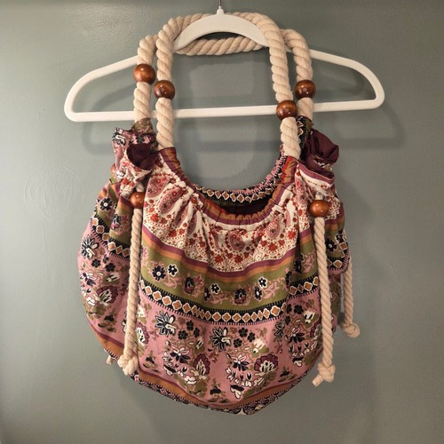 Boho rope handle - rope,
