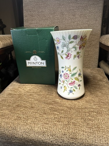 Minton haddon hall vase - hall,