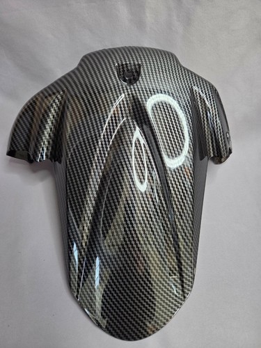 Rear mudguard hugger carbon - rear,