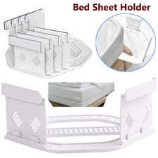 Foldable Bed Sheet Holder with Sheet Fasteners Fitted Sheet Holders for Corners