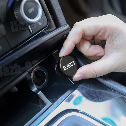 Black eject button - button, car