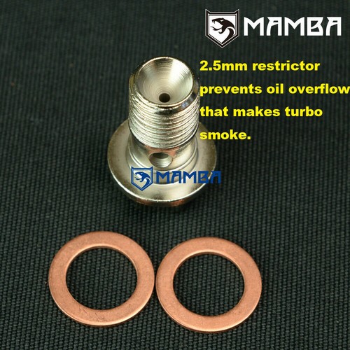 Turbo oil feed banjo bolt - oil, ihi