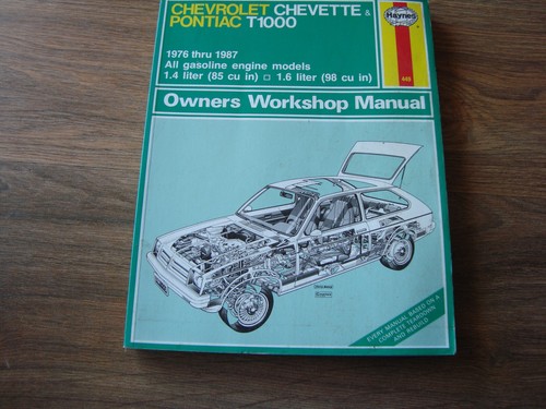 Haynes chevrolet chevette - haynes,