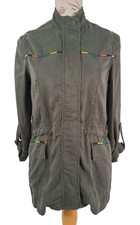 NAF NAF Khaki Green Full Zip