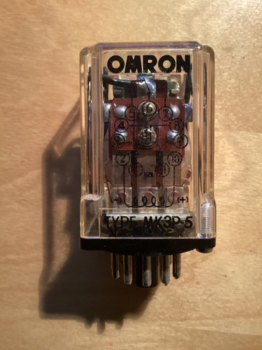 Omron midget power relay - 3p,
