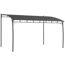 Outsunny 3 x 4m Metal Pergola, Outdoor Gazebo UV-Resistant, Grey