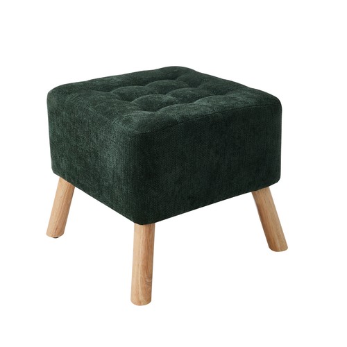 Square ottoman footstool - ottoman,