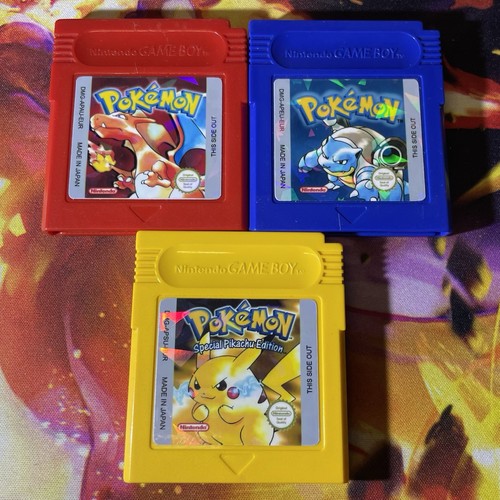 Pokémon game boy red blue - pokémon,